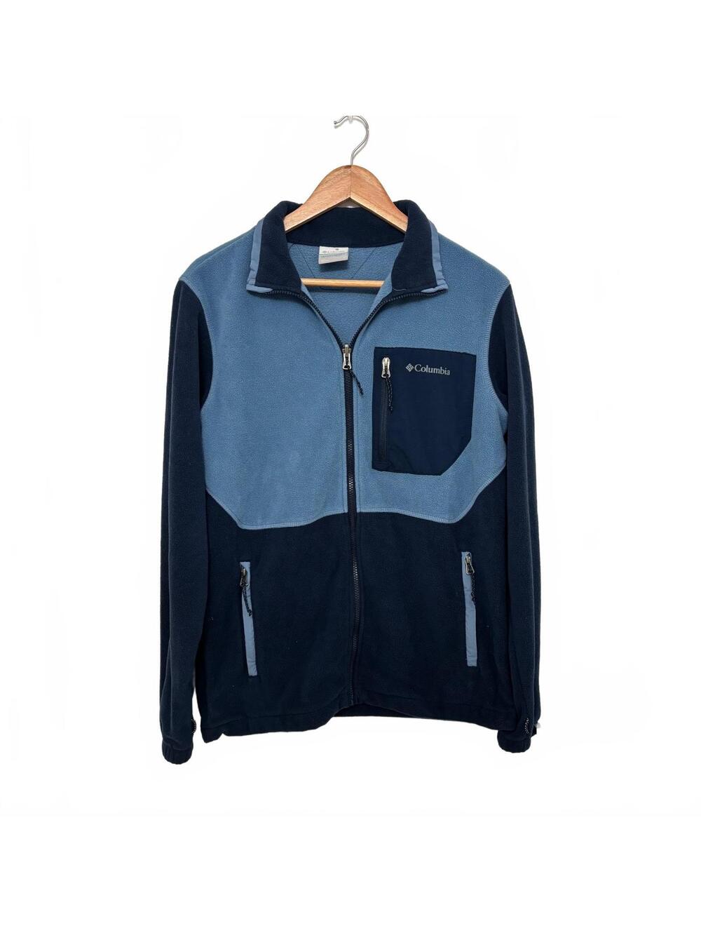 Blue Columbia Zip Up Fleece
